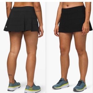 Lululemon Skirt Mini Black Skort Athletic Tennis
Pleated Pace Rival Size 4 Small